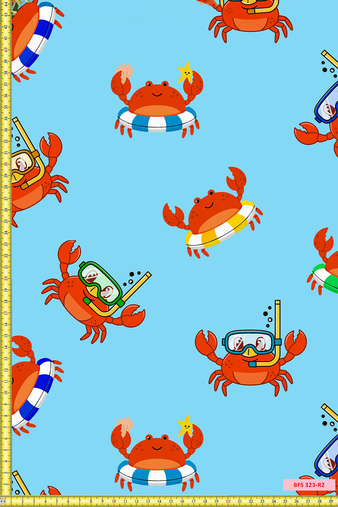 Oh Crab Pyjama Set with Matching Teddy Bear