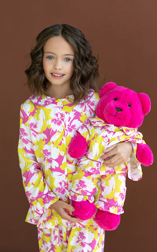 Luxurious Fabric Close-Up of the Barbara Pyjama Set