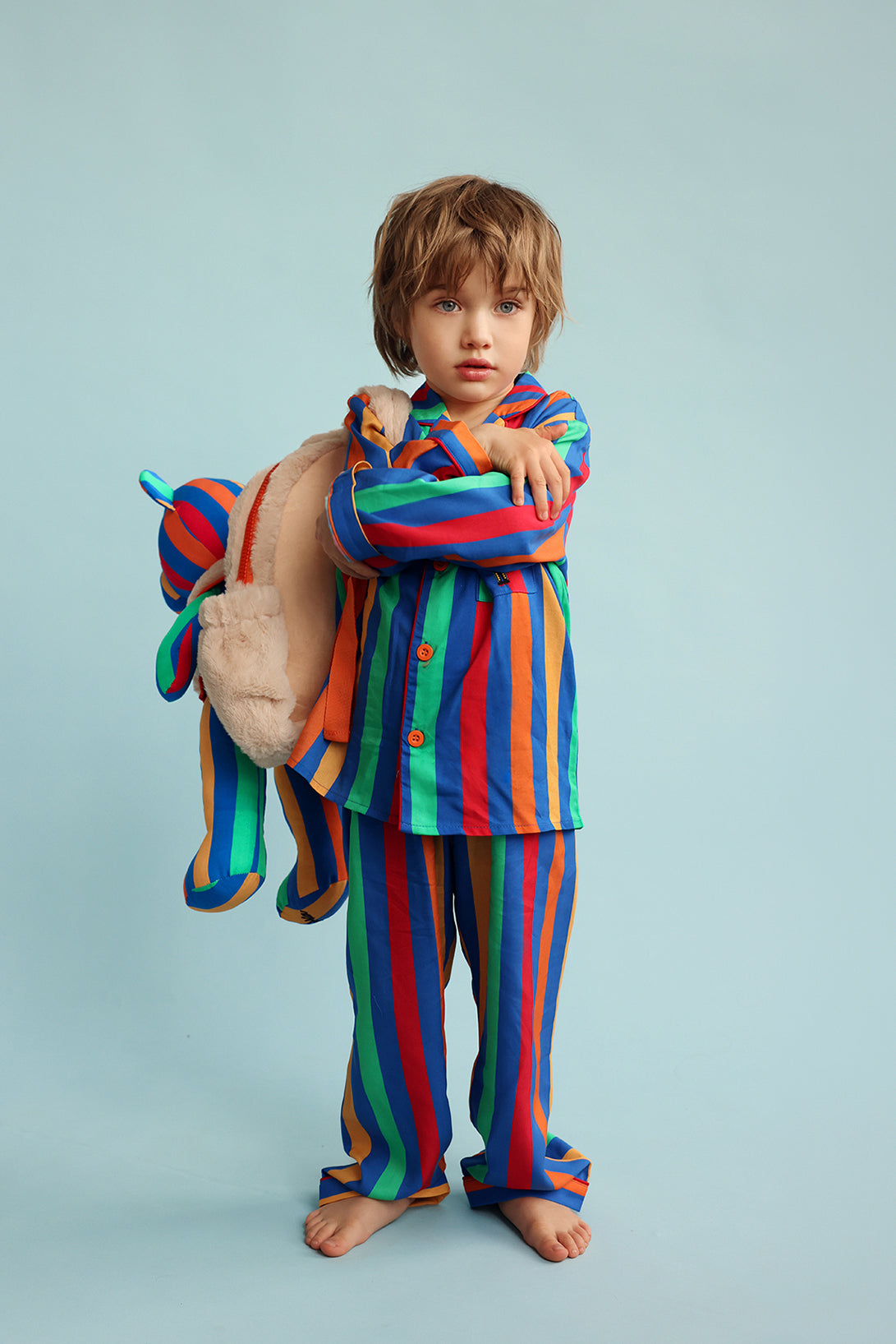 Andre Backpack Sleep Buddy Pajama Set
