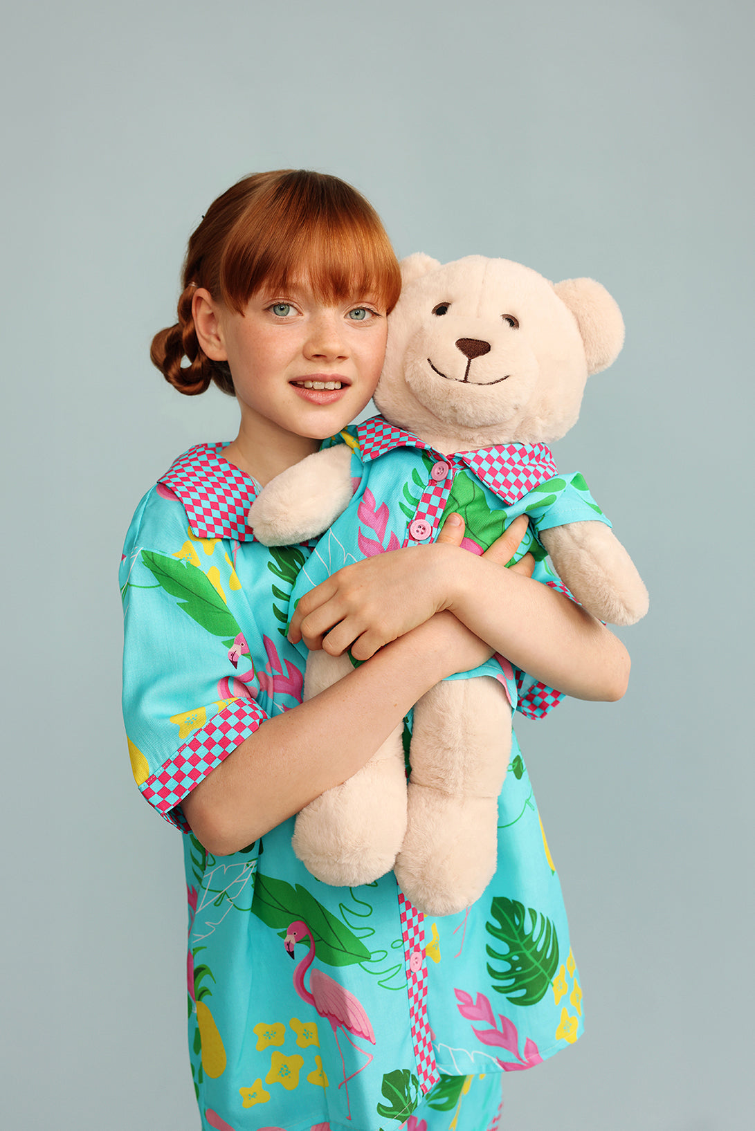 Felicia Pyjama Set with Matching Teddy Bear