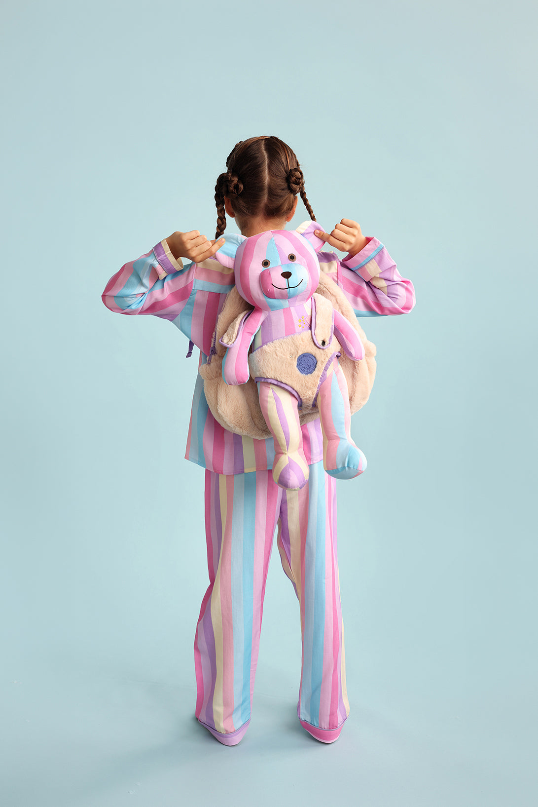 Angel Backpack Sleep Buddy Pajama Set