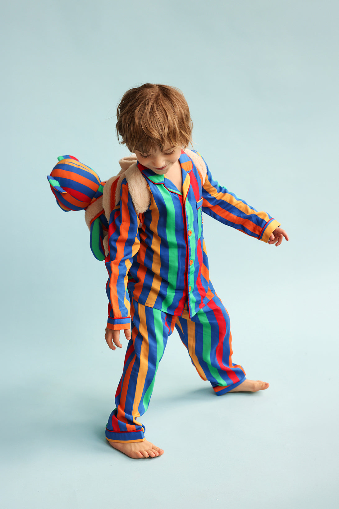 Andre Backpack Sleep Buddy Pajama Set