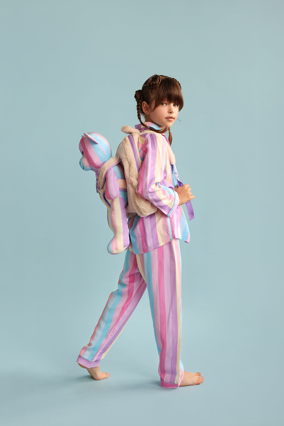 Angel Backpack Sleep Buddy Pajama Set