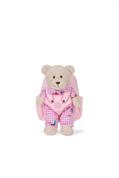 Pink Circus Backpack Sleep Buddy Pajama Set