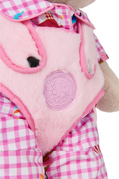 Pink Circus Backpack Sleep Buddy Pajama Set