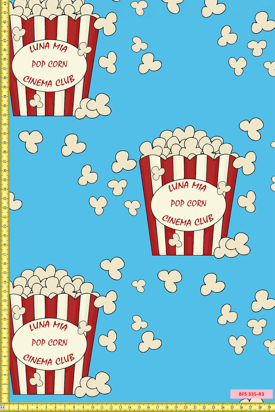 Pop Joy Popcorn Boys Pyjama Set with Matching Mega Boy Teddy Bear