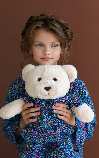 Fiorella Pyjama Set with Matching Teddy Bear