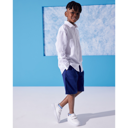 Milan Boys Cotton Linen T-shirt