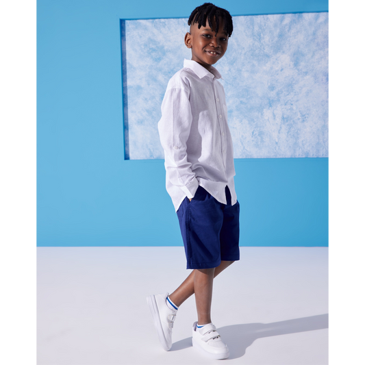 Milan Boys Cotton Linen T-shirt