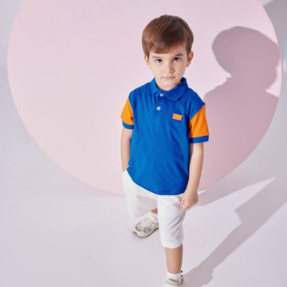 Enzo Boys Cotton Polo T-shirt
