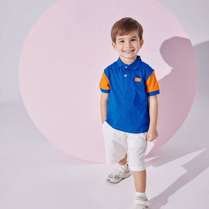 Enzo Boys Cotton Polo T-shirt