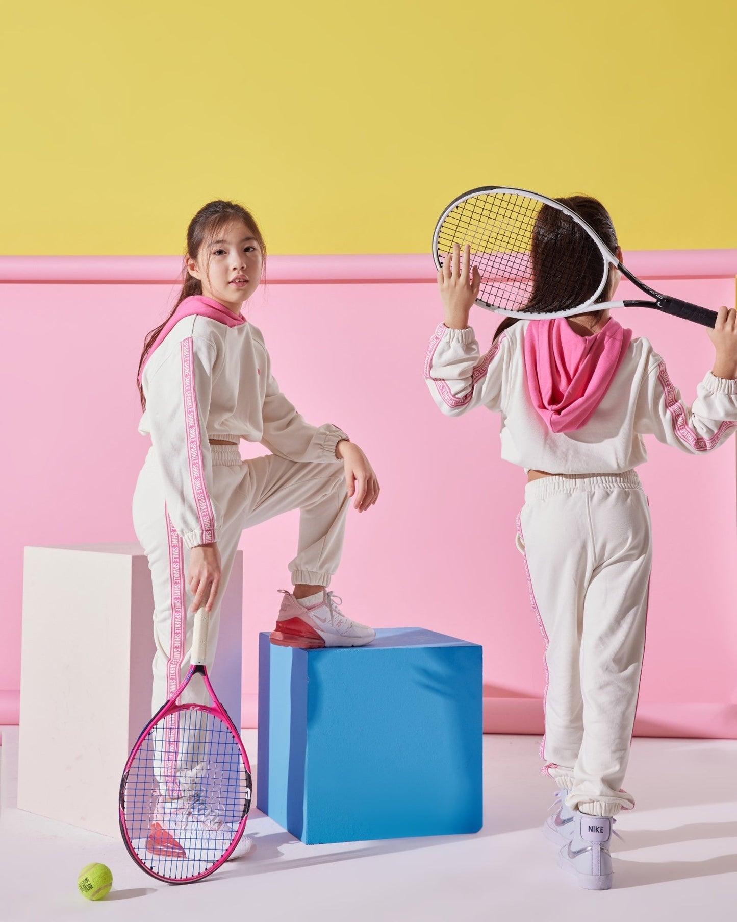 Shine Girls Cotton Tracksuit