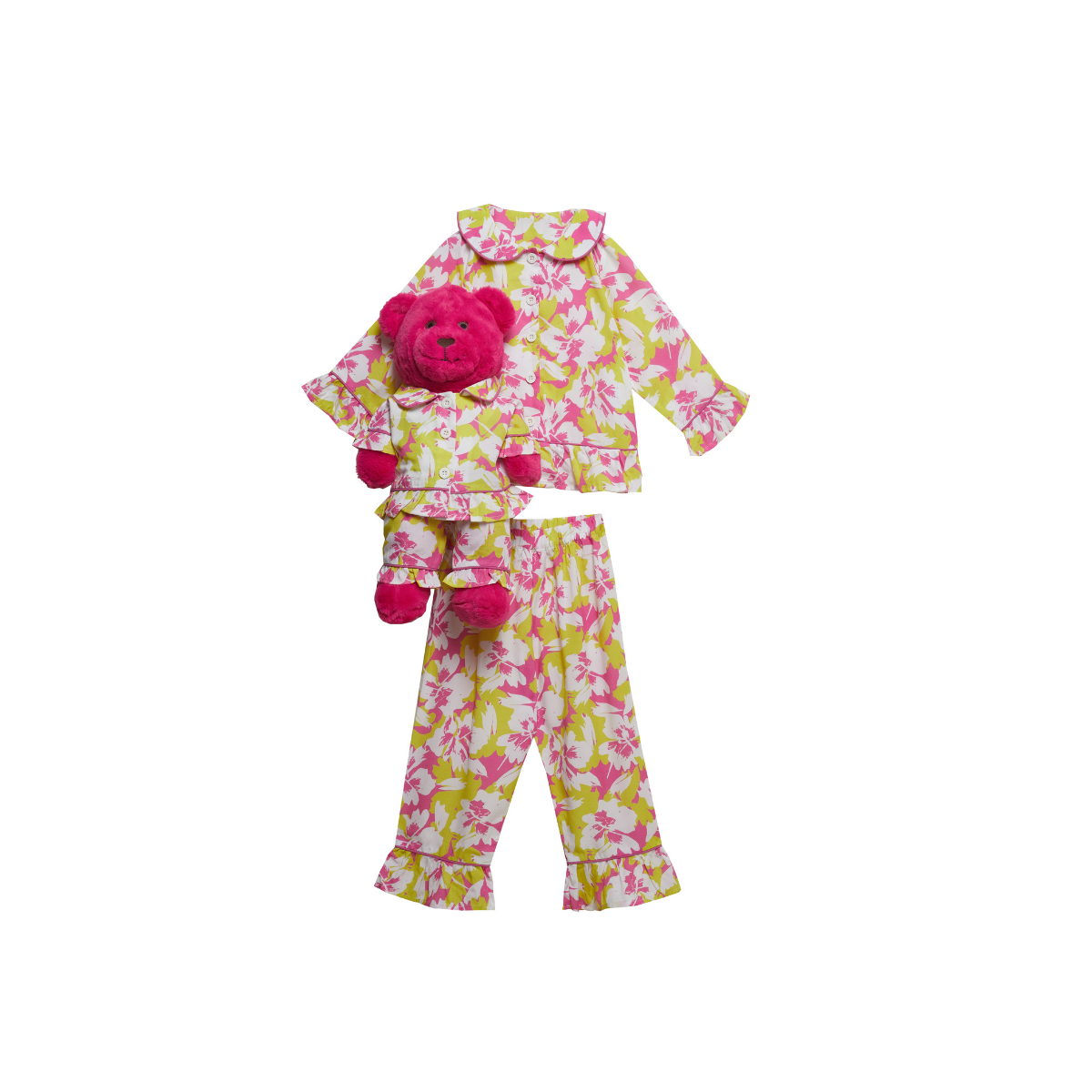 Barbara Pyjama Set with Matching Teddy Bear