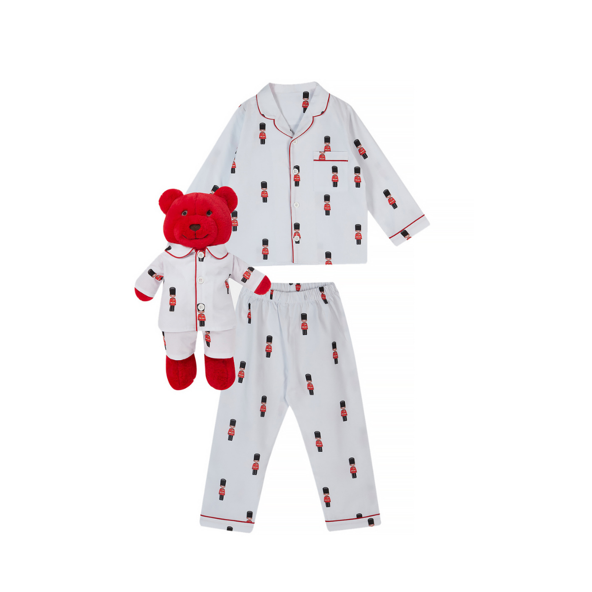 Little Soldier Set with Matching Teddy Bear