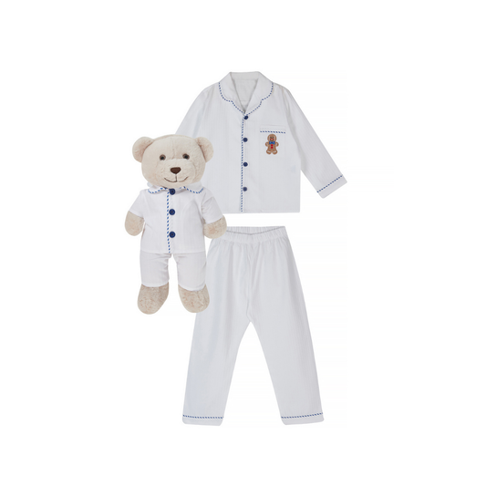 Gingerman Set with Matching Teddy Bear