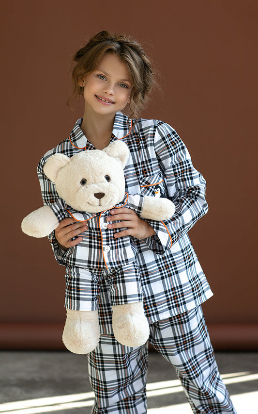 Alle Pyjama Set with Matching Teddy – Soft & Cozy Sleepwear Gift