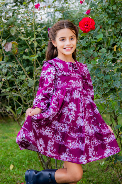 Vestido Martina con accesorio para el cabello