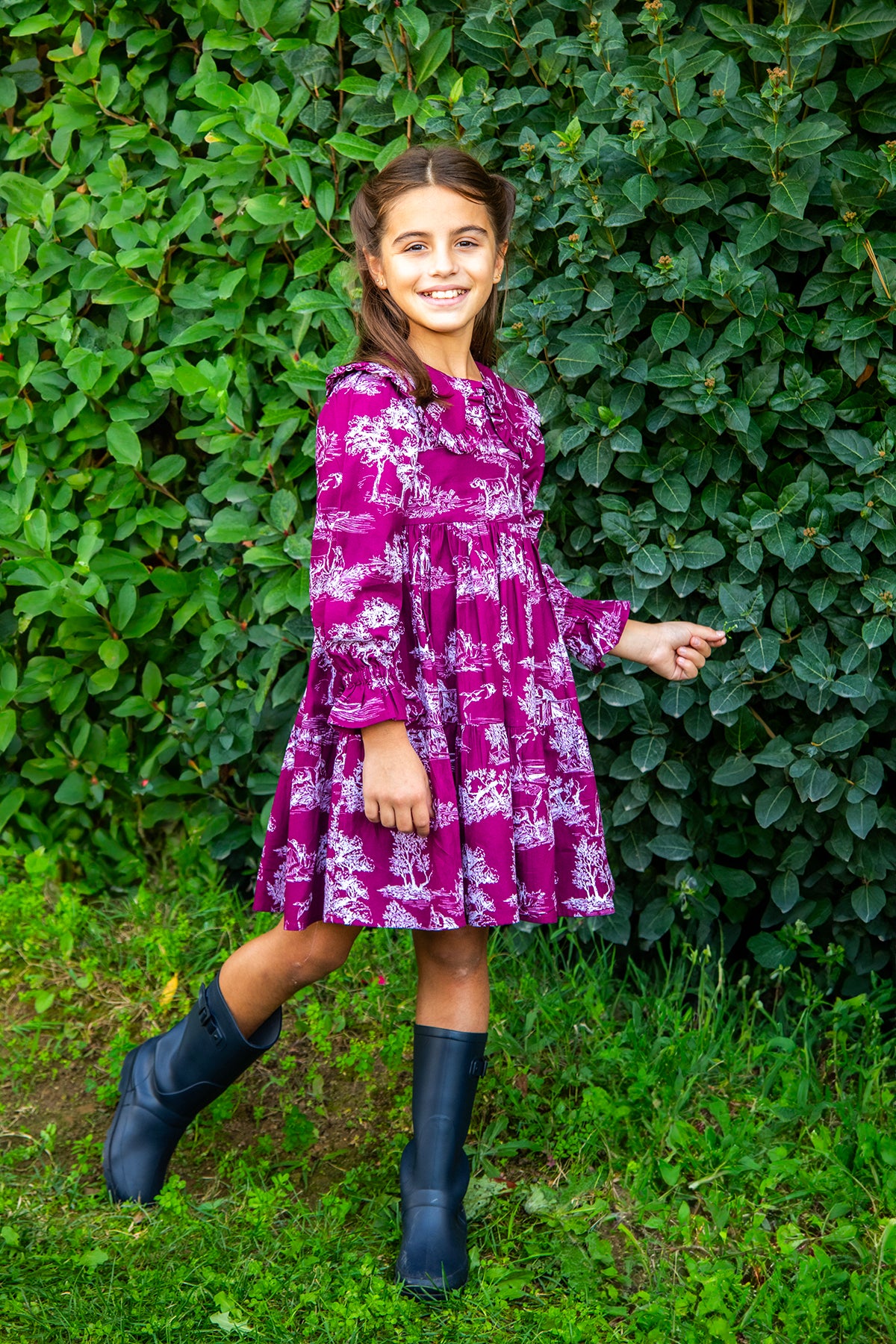 Vestido Martina con accesorio para el cabello