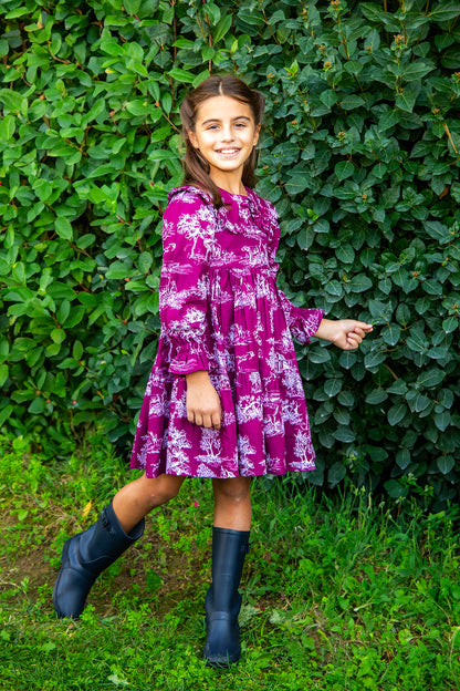 Vestido Martina con accesorio para el cabello