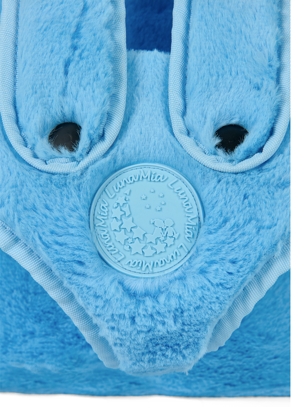 Surfer Dino Blue Plush Kids Backpack