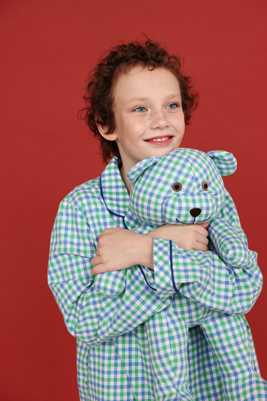 Eric Kids Pyjama Set with Matching Teddy Bear