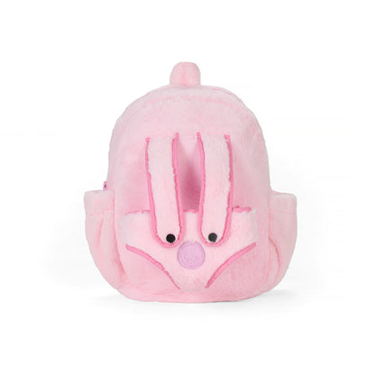 Pink Circus Pink Plush Kids Backpack