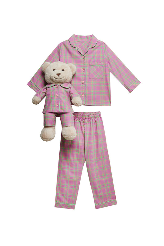 Perla Pyjama Set with Matching Teddy – Soft & Stylish Nightwear