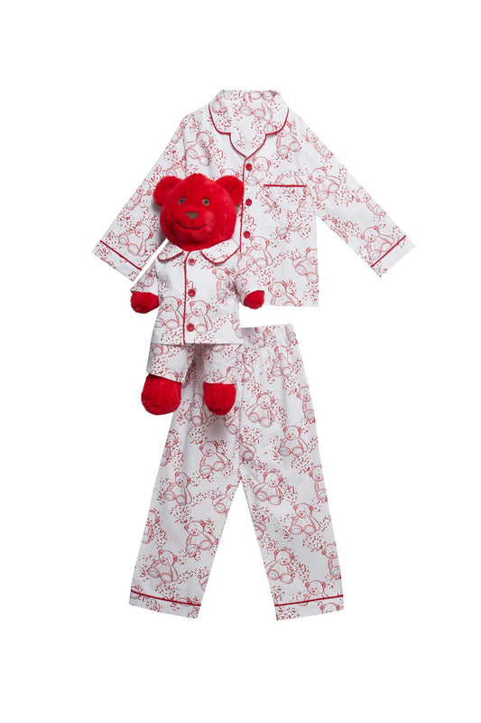 Wish Bear Pyjama Set with Matching Teddy Bear